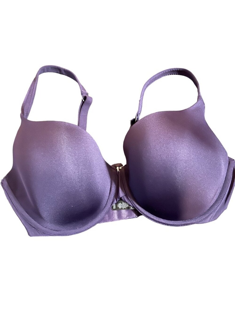Montelle purple adjustable strap, lightly padded bra womens size 36E 1302